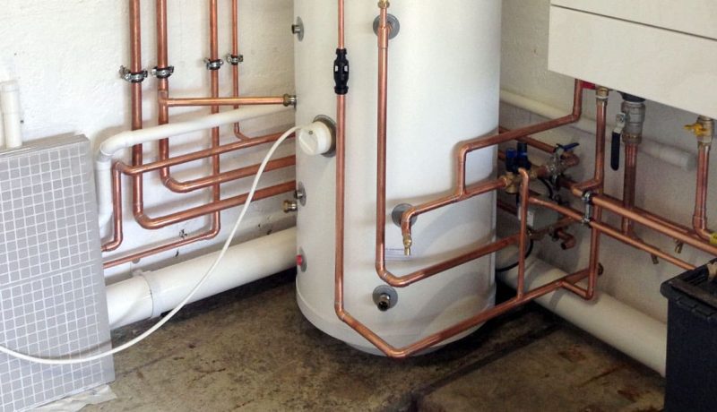 Plumbing installation by P. G. Lakin in Truro, Cornwall